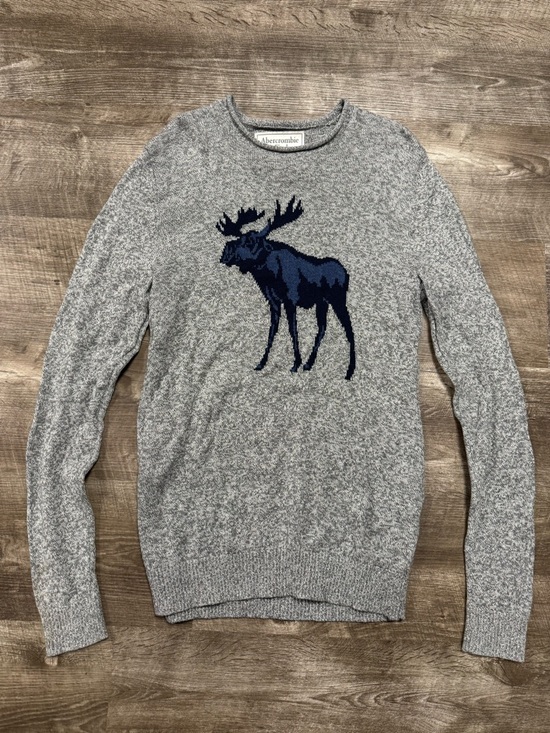 Abercrombie & Fitch Other - Abercrombie & Fitch Moose Y2K Vintage Sweater Size Medium